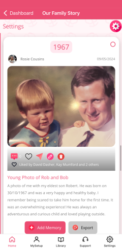 IPhone Family Story App Preview (2)